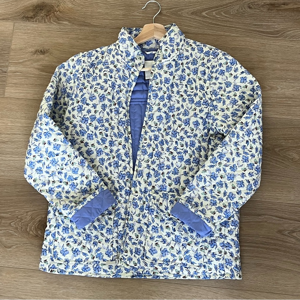 Bagatelle Blue and White Casual Jacket